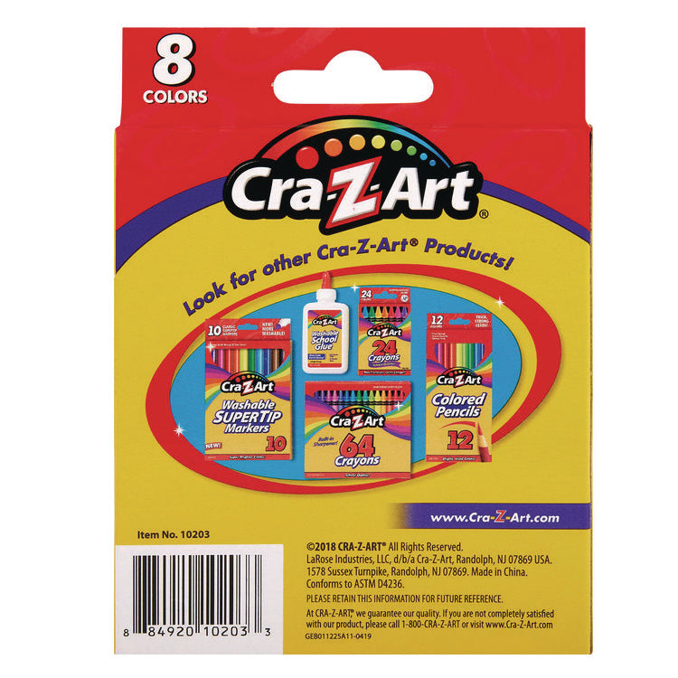 Jumbo Crayons, 8 Assorted Colors, 8/pack