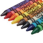 Jumbo Crayons, 8 Assorted Colors, 8/pack