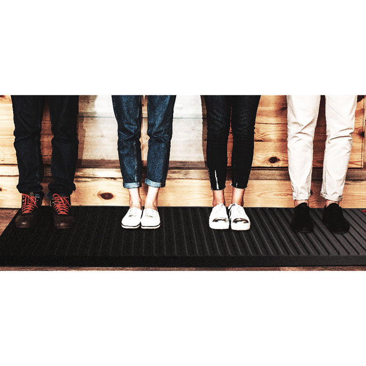 AFS-TEX 6000X Anti-Fatigue Mat, 23 x 67, Midnight Black