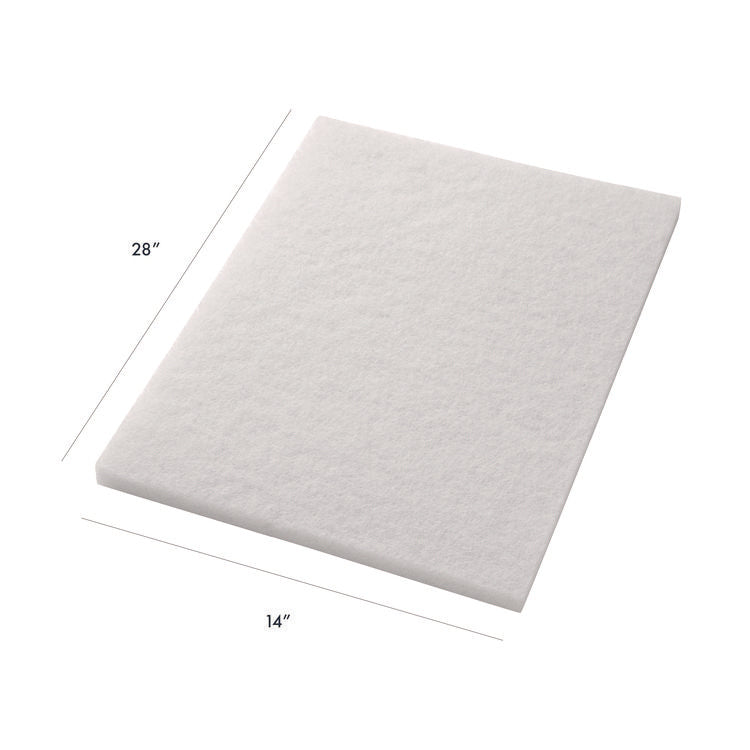 White Pad Driver, 14 x 28, 10/Carton