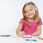 Washable Jumbo Crayons, 16 Assorted Colors, 16/pack