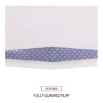 Open-Side Security Tint Business Envelope, 1 Window, #10, Commercial Flap, Gummed Closure, 4.13 x 9.5, White, 500/Box