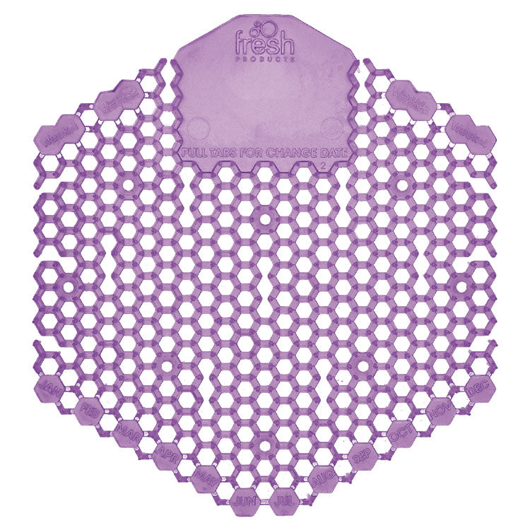 The Wave Urinal Deodorizer, Urinal Screens, Fabulous Scent, 58 G, Purple, 10/box, 6 Boxes/carton