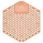 Wave 3d Urinal Deodorizer Screen, Mango Scent, Orange, 10/box