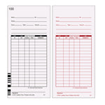 Time Clock Cards For Lathem Time 7000e, Two Sides, 3.5 X 7.25, 100/pack