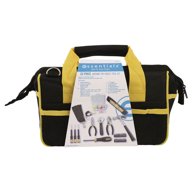 32-Piece Expanded Tool Kit With Bag