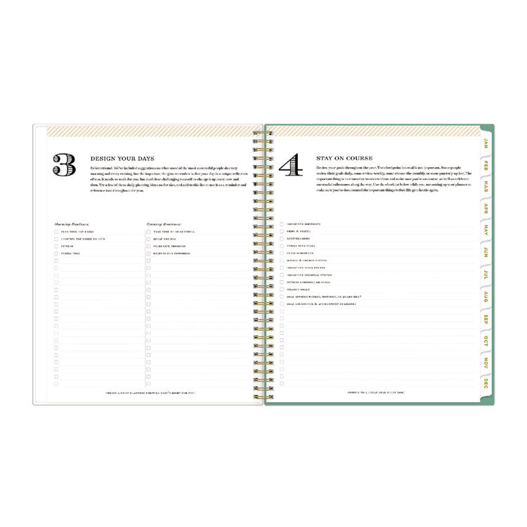 Day Designer Peyton Create-Your-Own Cover Weekly/Monthly Planner, Floral Artwork, 11 x 8.5, White, 12-Month (Jan-Dec): 2025