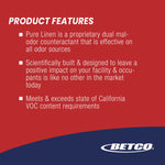SenTec Pure Linen Concentrate Odor Eliminator, Pure Linen, 128 oz Bottle, 4/Carton