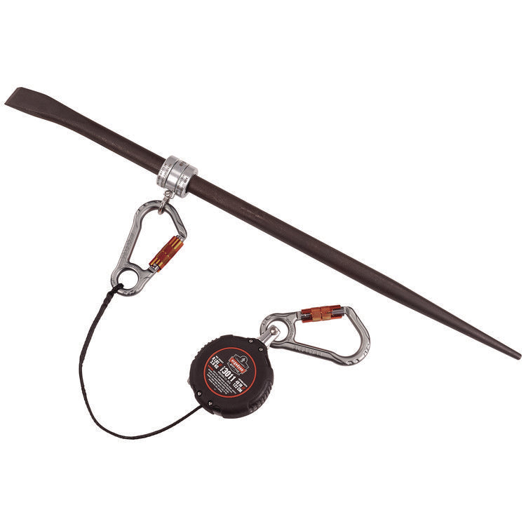 Squids 3791 Sleever/Connecting Bar Lock Collar with Tool Attachment Point, 7 lb Max Working Capacity, 0.87" Long, Silver
