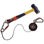 Squids 3706 Web Tool Tether Attachment with D-Ring Tool Tails, 5 lb Max Working Capacity, 5.5" Long, Black, 3/Pack