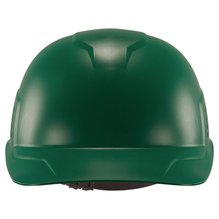 Skullerz 8951 Vented Hard Shell Bump Cap, Short Brim, Green