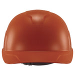 Skullerz 8951 Vented Hard Shell Bump Cap, Short Brim, Orange