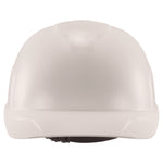 Skullerz 8951 Vented Hard Shell Bump Cap, Short Brim, White