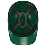 Skullerz 8952 Hard Shell Bump Cap, Short Brim, Green