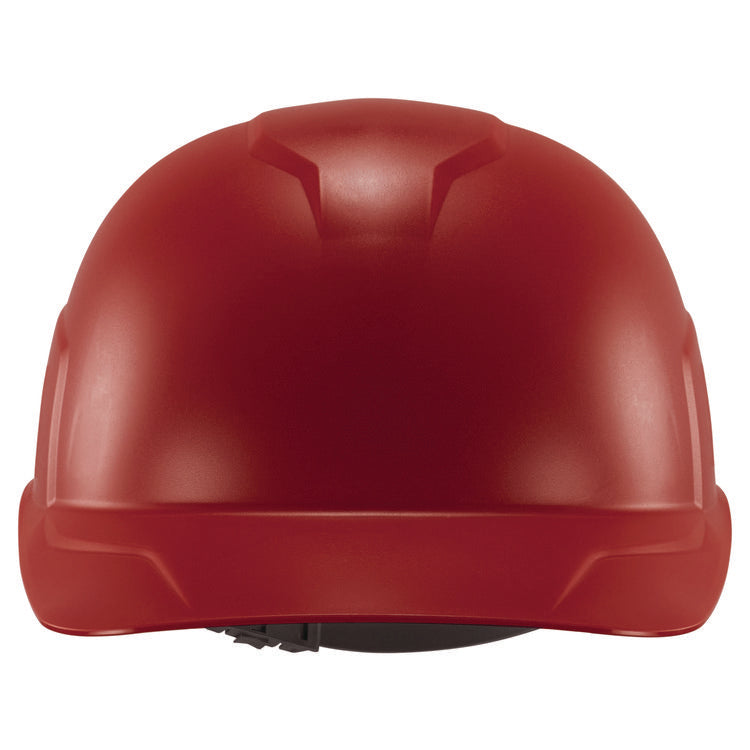 Skullerz 8952 Hard Shell Bump Cap, Short Brim, Red