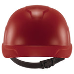 Skullerz 8952 Hard Shell Bump Cap, Short Brim, Red