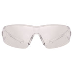 Skullerz VORDR Safety Glasses, Frameless, Clear Polycarbonate Lens, 12/Pack