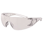 Skullerz VORDR Safety Glasses, Frameless, Clear Polycarbonate Lens, 12/Pack