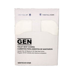 Quarter-Fold Toilet Seat Covers, 14.17 x 16.73, White, 5,000/Carton