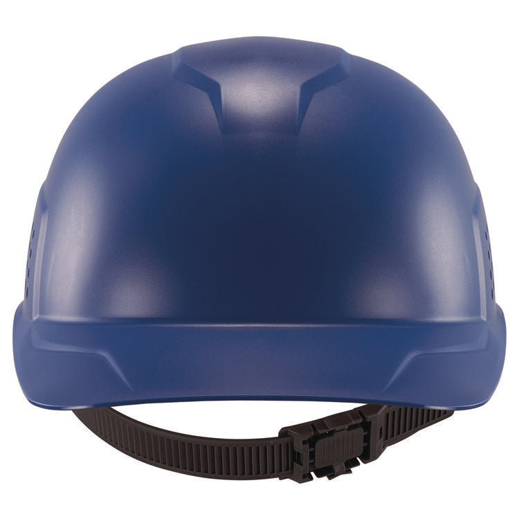 Skullerz 8951 Vented Hard Shell Bump Cap, Short Brim, Blue