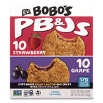 PB and J Variety Pack, Peanut Butter/Grape and Peanut Butter/Strawberry, 2.1 oz Bar, 12/Box