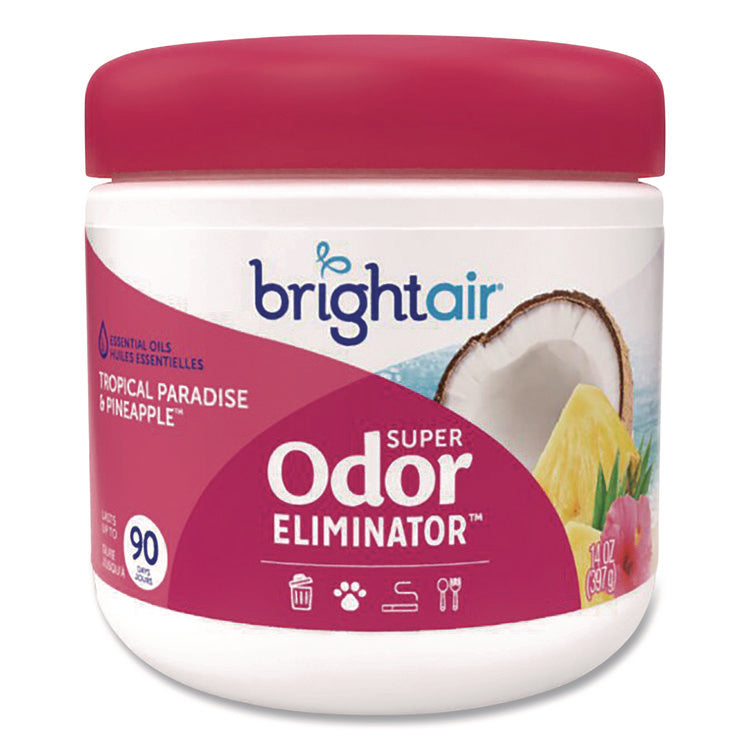 Super Odor Eliminator, Tropical Paradise and Pineapple, 14 oz Jar