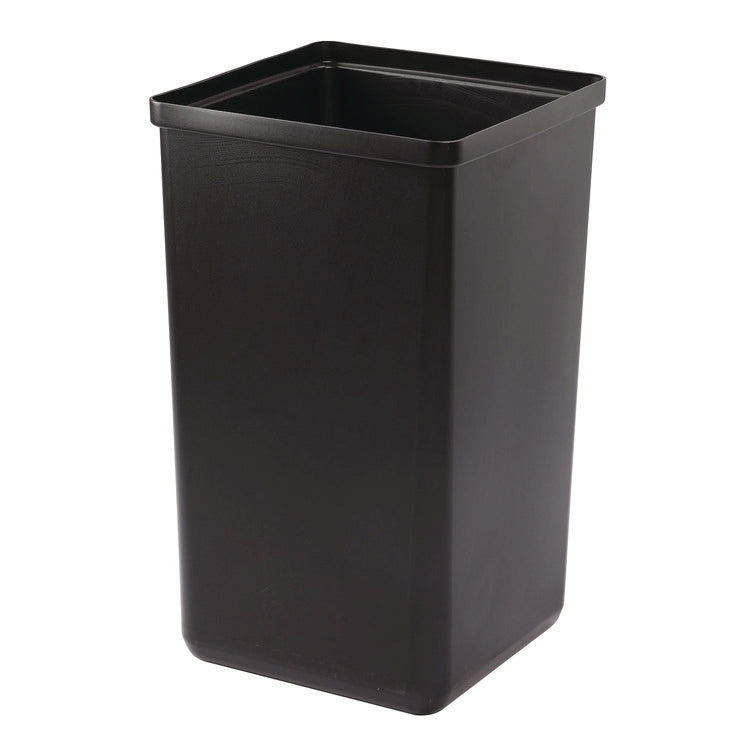 29 Gallon Trash/Recycling Cans, Steel, Blue Can with Circle Lid
