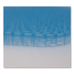 Anti-Splash Urinal Screen, Clean Cotton Scent, Blue, 0.11 oz, 10/Box