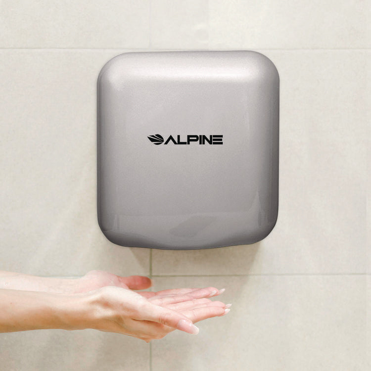 Hemlock Commercial Automatic 120V Hand Dryer, 6.68 x 11.41 x 12.31, Stainless Steel, Chrome