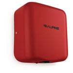 Hemlock Commercial Automatic 120V Hand Dryer, 6.68 x 11.41 x 12.31, Stainless Steel, Red