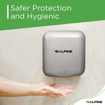 Hemlock Commercial Automatic 120V Hand Dryer, 6.68 x 11.41 x 12.31, Stainless Steel, Chrome