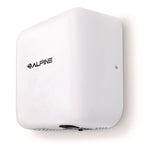 Hemlock Commercial 220V Automatic Hand Dryer, 6.68 x 11.41 x 12.31, Stainless Steel, White