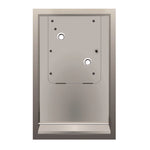 Hemlock Recess Wall Kit, 3.38 x 16.38 x 26, Stainless Steel