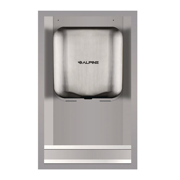 Hemlock Recess Wall Kit, 3.38 x 16.38 x 26, Stainless Steel