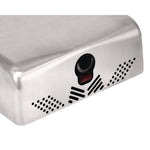 Willow Commercial 120V Automatic Hand Dryer, 3.93 x 11.25 x 12.63, Stainless Steel, Silver