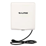 Willow Commercial 120V Automatic Hand Dryer, 3.93 x 11.25 x 12.63, Stainless Steel, White