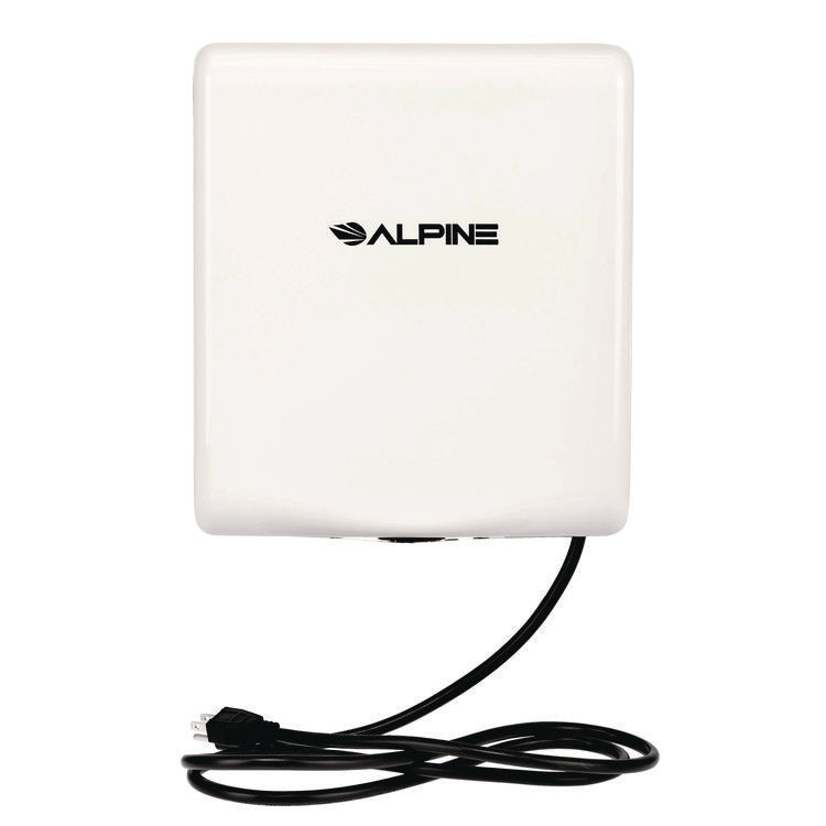 Willow Commercial 120V Automatic Hand Dryer, 3.93 x 11.25 x 12.63, Stainless Steel, White