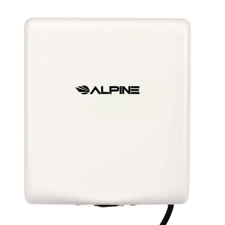Willow Commercial 120V Automatic Hand Dryer, 3.93 x 11.25 x 12.63, Stainless Steel, White
