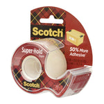 Super-Hold Wide Invisible Tape, 1.5" x 18 yds, Crystal Clear