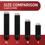 Picture Hanging Strips, X-Large, Removable, Holds up to 20 lbs per 4 Pairs, 16 Strip Pairs/Pack