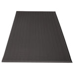 Ribbed Vinyl Anti-Fatigue Mat, 24 X 36, Black