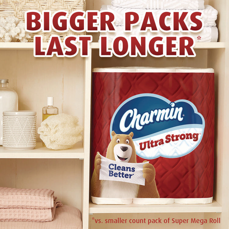 Ultra Strong Bathroom Tissue, Septic Safe, 2-Ply, White, 363 Sheets/Roll, 6 Rolls/Pack