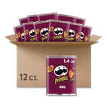 Grab and Go BBQ Crisps, 1.4 oz Can, 12/Carton