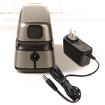 Optima Grip Electric Stapler, 20-Sheet Capacity, Black/silver