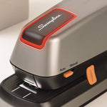 Optima 20 Electric Stapler, 20-Sheet Capacity, Silver