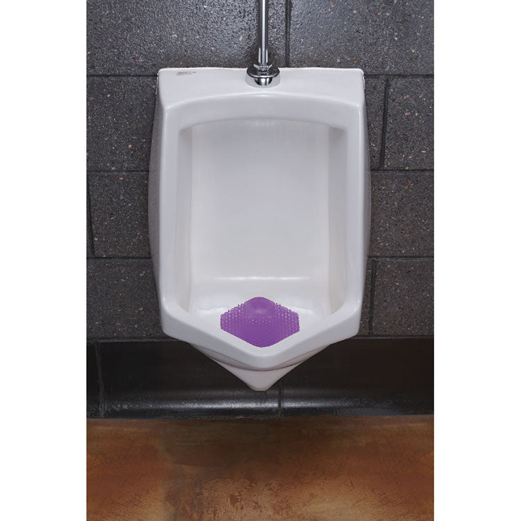 The Wave Urinal Deodorizer, Urinal Screens, Fabulous Scent, 58 G, Purple, 10/box, 6 Boxes/carton