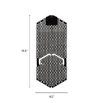 Tsunami, Urinal Screen, Midnight Coast, 5.22 oz, Black, 6/Carton