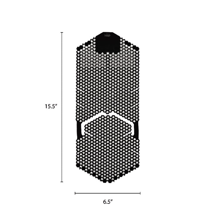 Tsunami, Urinal Screen, Midnight Coast, 5.22 oz, Black, 6/Carton
