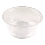 Souffle/Portion Cups, 3.25 oz, Plastic, Translucent, 2,500/Carton