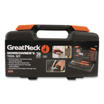 Homeowner's 39-Piece Tool Set, 12.38" x 3" x 7.25" Carry Case